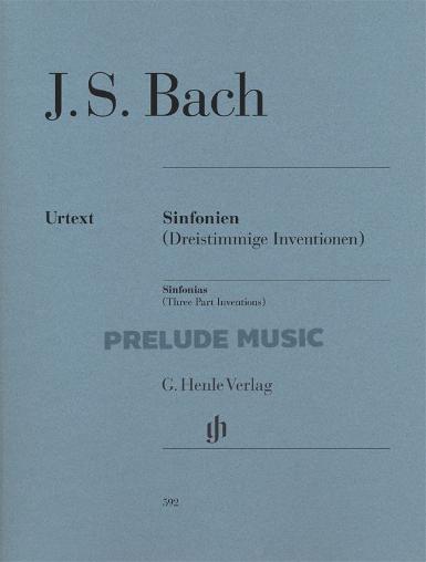 J.S.Bach Sinfonias (Three Part Inventions)