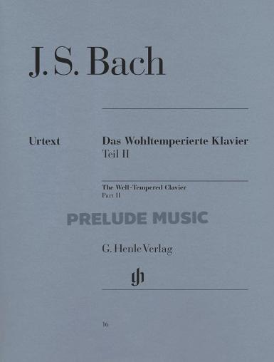 J.S.Bach The Well-Tempered Clavier Part II