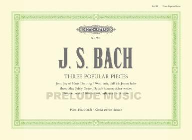 J.S.Bach THREE POPULAR PIECES ARRANGED FOR PIANO DUET