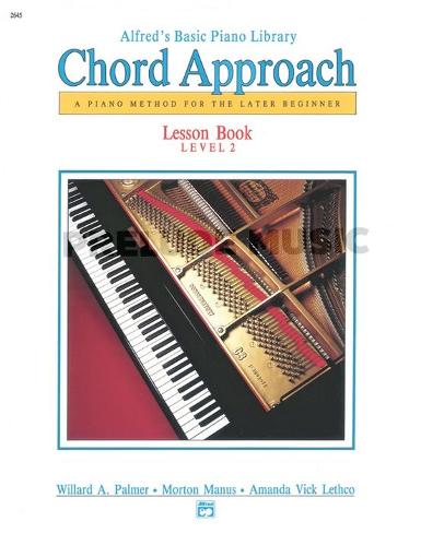 Alfred's Basic Piano: Chord Approach Lesson Book 2