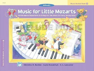 Music for Little Mozarts: Music Recital Book 4