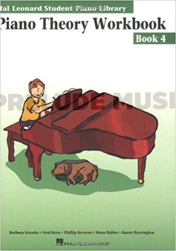 Hal Leonard Student Piano Library: Piano Theory Workbook Book 4