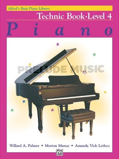 Alfred's Basic Piano Library: Technic Book 4