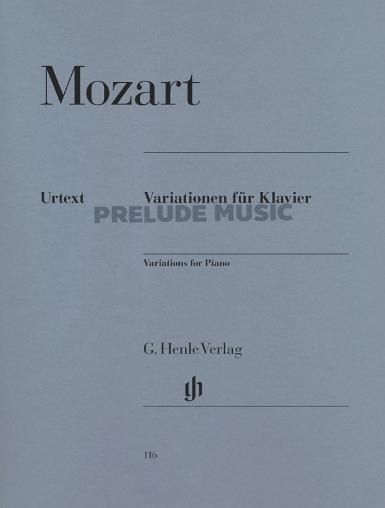 Mozart Variations for Piano