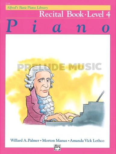 Alfred's Basic Piano Library: Recital Book 4