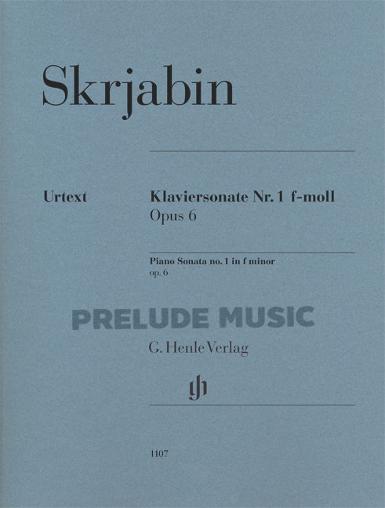 Skrjabin Piano Sonata no. 1 op. 6