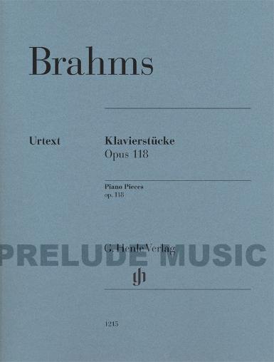 Brahms Piano Pieces op. 118