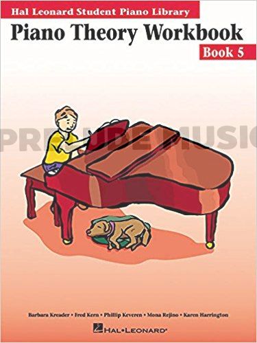 Hal Leonard Student Piano Library: Piano Theory Workbook Book 5