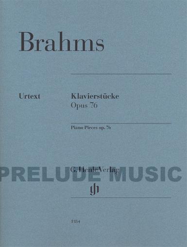 Brahms Piano Pieces op. 76