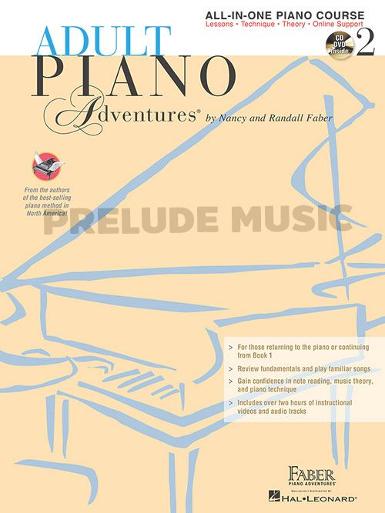 Adult Piano Adventures All-in-One Lesson Book 2