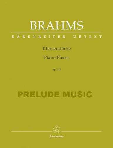 Brahms Piano Pieces op. 119