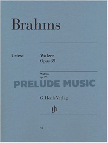 Brahms Waltzes op. 39